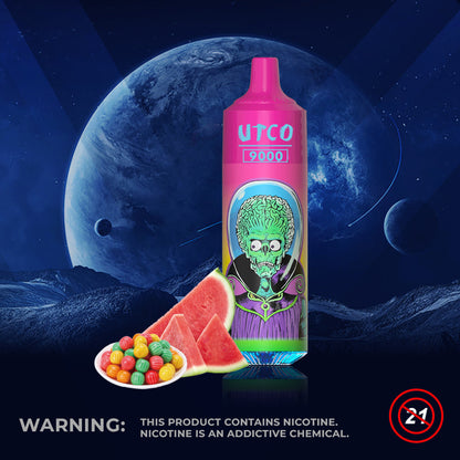 Kit UTCO Aliens 9000 Tornado puff cigarette électronique jetable 20mg