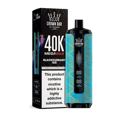 Kit jetable AL Fakher Crown Bar Mega Max 40K 40000 Puffs