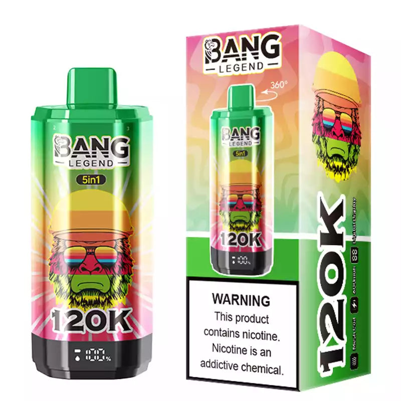 Kit jetable Bang Legend 120000 120K Puffs 5in1 Soldes Pas Cher | fr.vapormo.com frvapormo Kit jetable Bang Legend 120000 120K Puffs 5in1 Soldes Pas Cher | fr.vapormo.com frvapormo