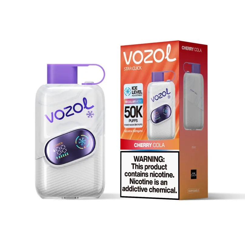 Kit jetable rechargeable Vozol Star Click 50K Puffs (50000 Puffs)