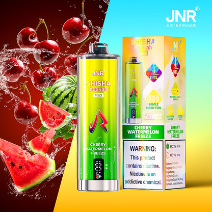 Kit jetable JNR Shisha Hookah Max 22000 Puffs DTL