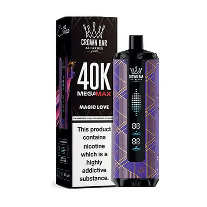 Kit jetable AL Fakher Crown Bar Mega Max 40K 40000 Puffs