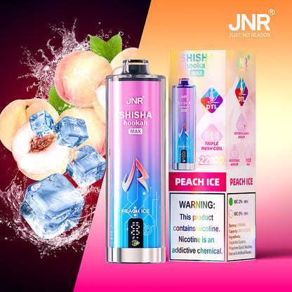 Kit jetable JNR Shisha Hookah Max 22000 Puffs DTL