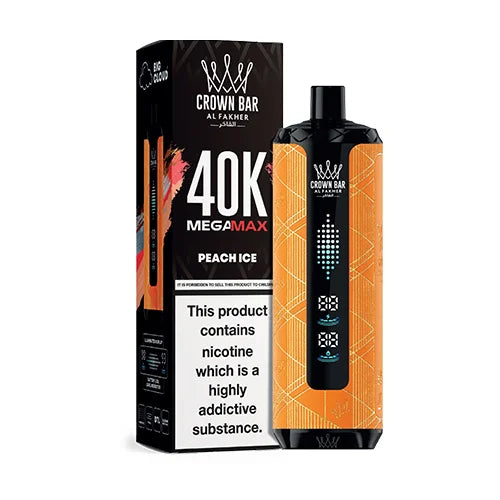 Kit jetable AL Fakher Crown Bar Mega Max 40K 40000 Puffs