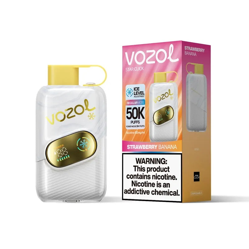 Kit jetable rechargeable Vozol Star Click 50K Puffs (50000 Puffs)