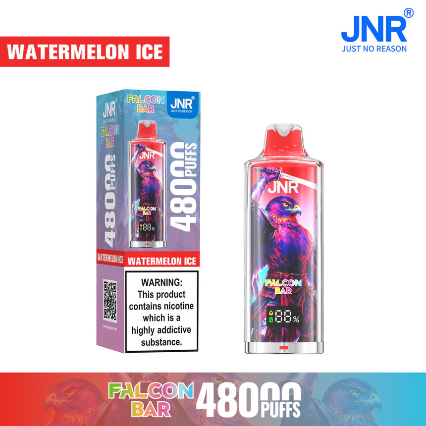 Kit jetable rechargeable JNR Falcon Bar 48000 Puffs