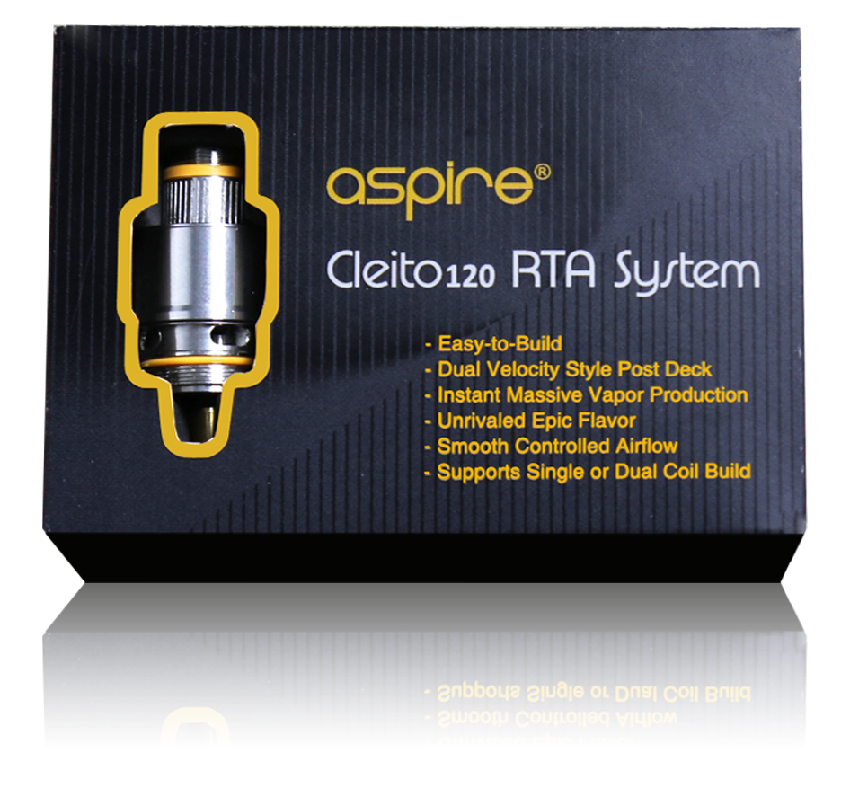 RÉSISTANCE CLEITO 120 RTA - ASPIRE