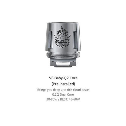 Coil V8 Baby-Q2 0.4/0.6ohm - SMOK (5PCS-PACK)