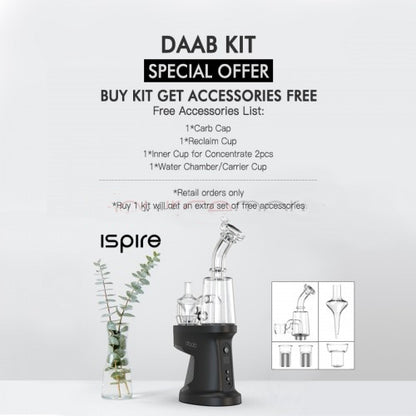 Ispire Dab Kit Externe Dual 18650mah(Accessoires gratuits)