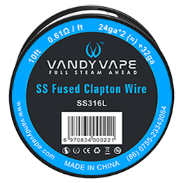 SS316L Fused Clapton - Vandy Vape