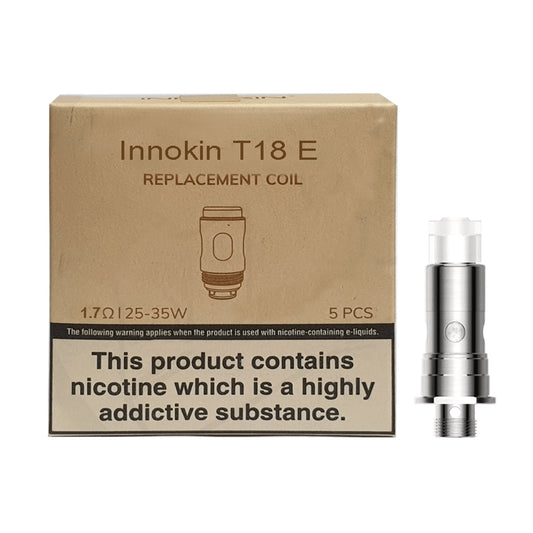 Bobine de remplacement Innokin T18E 5 pièces