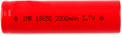 Batterie Li-ion IMR18650 High Drain 25A 2000mAh