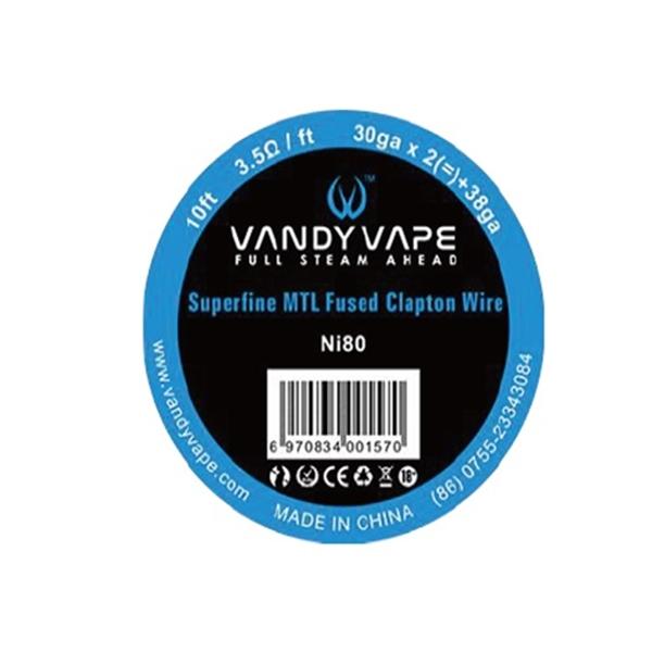 Superfine MTL Fused Clapton NI80 - Vandy Vape