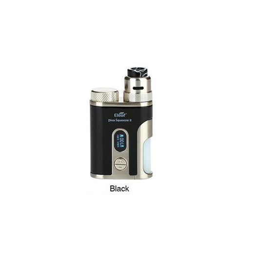 Kit Squonk Pico Squeeze 2 100W avec Coral 2 RDA - Eleaf (Noir)