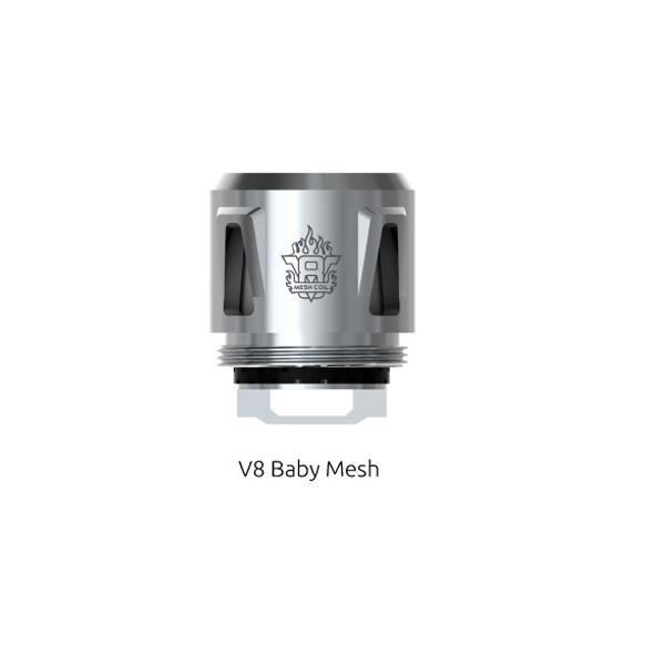 Mesh Coil de remplacement V8 Baby de SMOK 0.15 Ohm pour TFV12 Baby Prince-TFV8 Baby-TFV8 Big Baby 5PCS-PACK