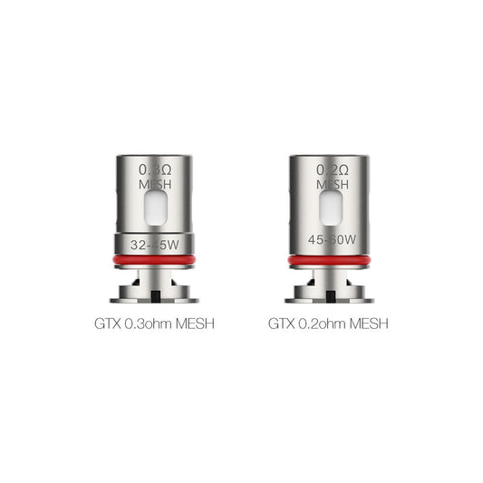 Bobine Vaporesso GTX pour Target PM80(SE) / Target PM30 / GTX One / Gen Nano / Xiron / Luxe PM40 / SWAG PX80 / GTX Go 80 / GTX Go 40 / Luxe 80 S / Luxe 80 / Target 80 / GEN Air 40 / GEN PT60 / PT80 S / LUXE XR (Max) / GEN 160 / LUXE X PRO 5 pièces/paquet